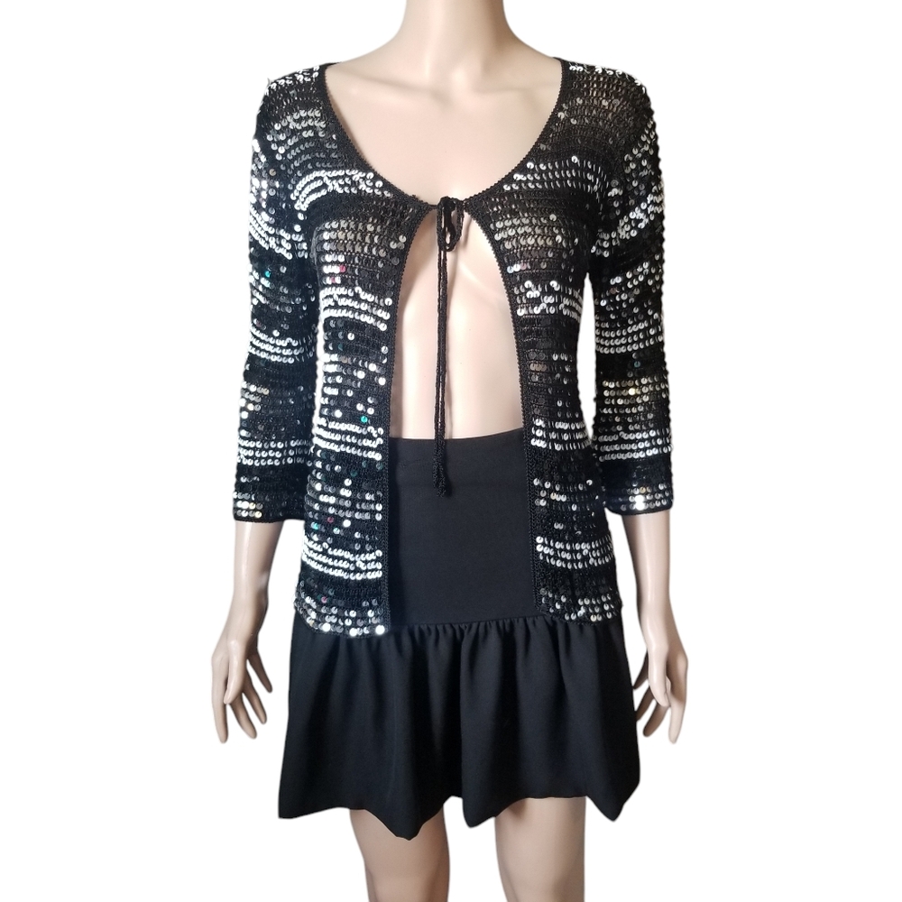 Vintage Valenti Sequin Cardigan